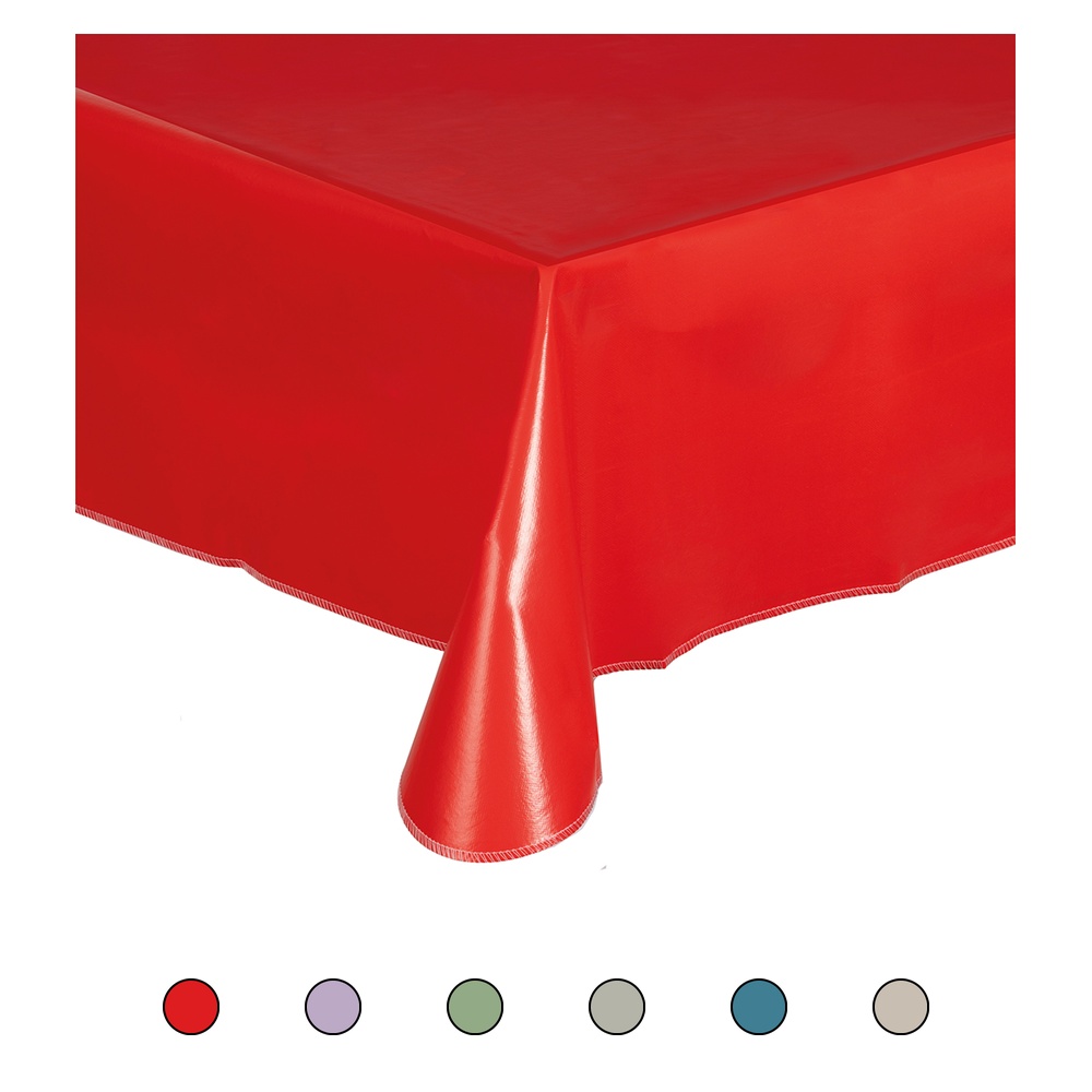 Tovaglia plastificata proteggi tavolo 120x240 cm, Sibilla