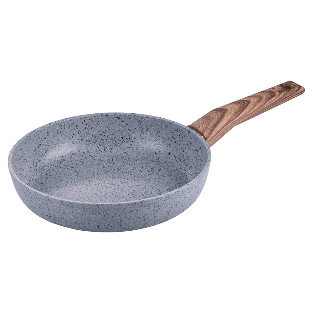 <p>Padella 24 cm rivestimento in ceramica, induzione, extra spessore 4,5 mm, Carrara SìChef</p>