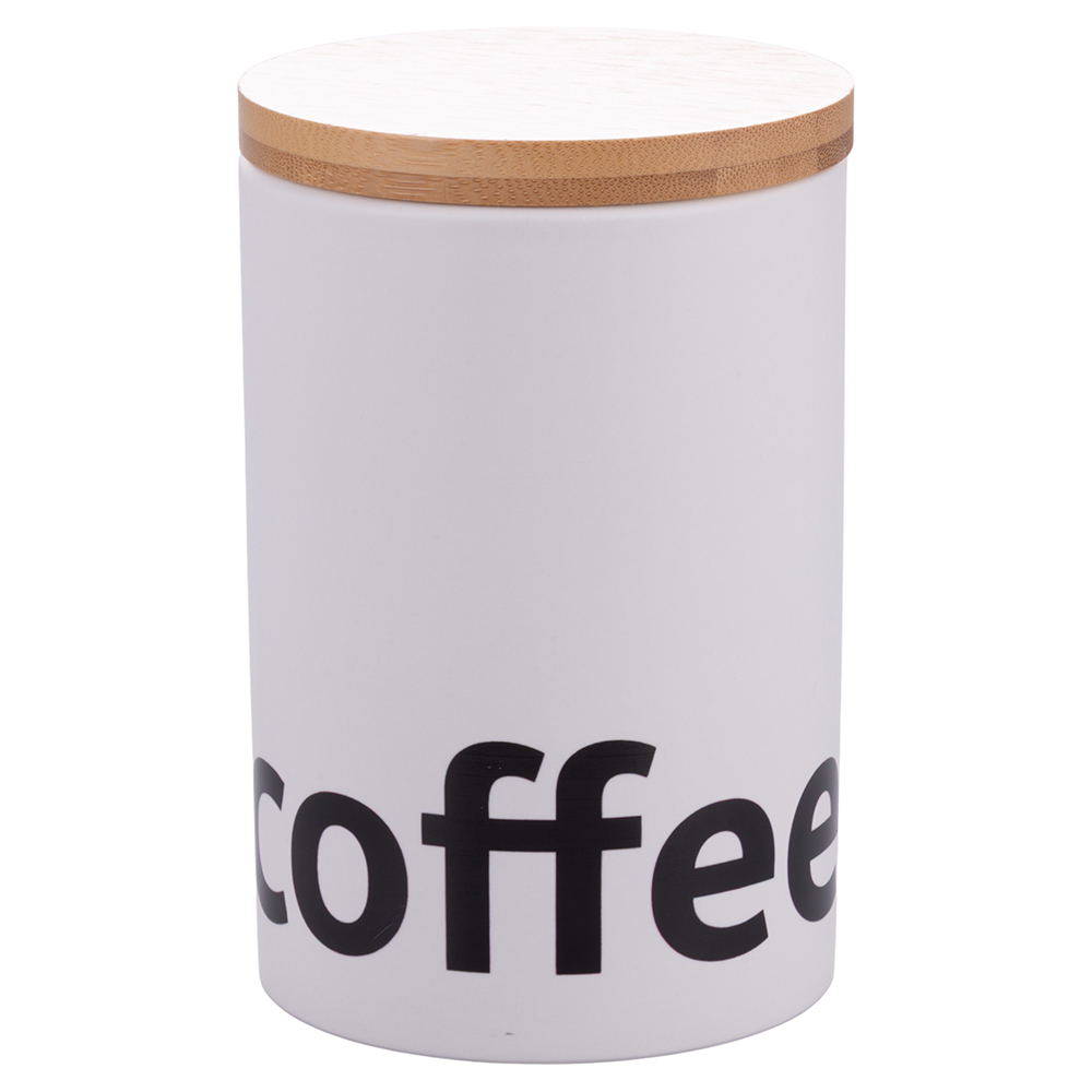Barattolo caffè 750 ml in ceramica, Bamboo