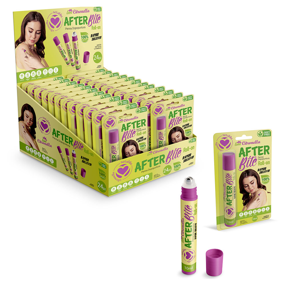<p>After-Bite Penna roll-on sollievo dopo puntura di insetti, Setablu</p>