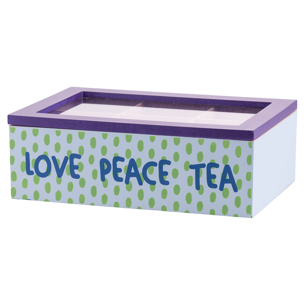 Scatola porta tè e tisane, grigio, Mor Amor