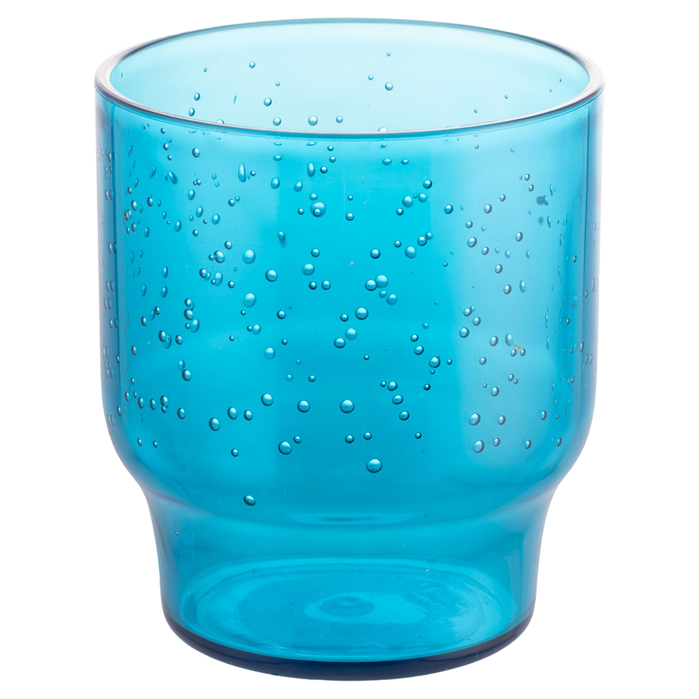 Bicchiere acqua 325 ml bolle, in plastica MS, Fly Down, Unico