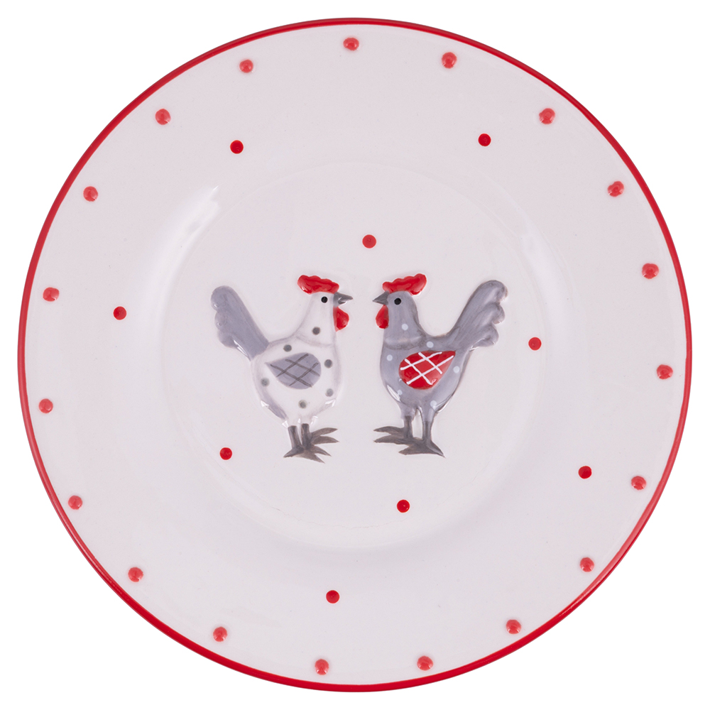 <p>Piatto singolo in ceramica 20 cm, Easter</p>