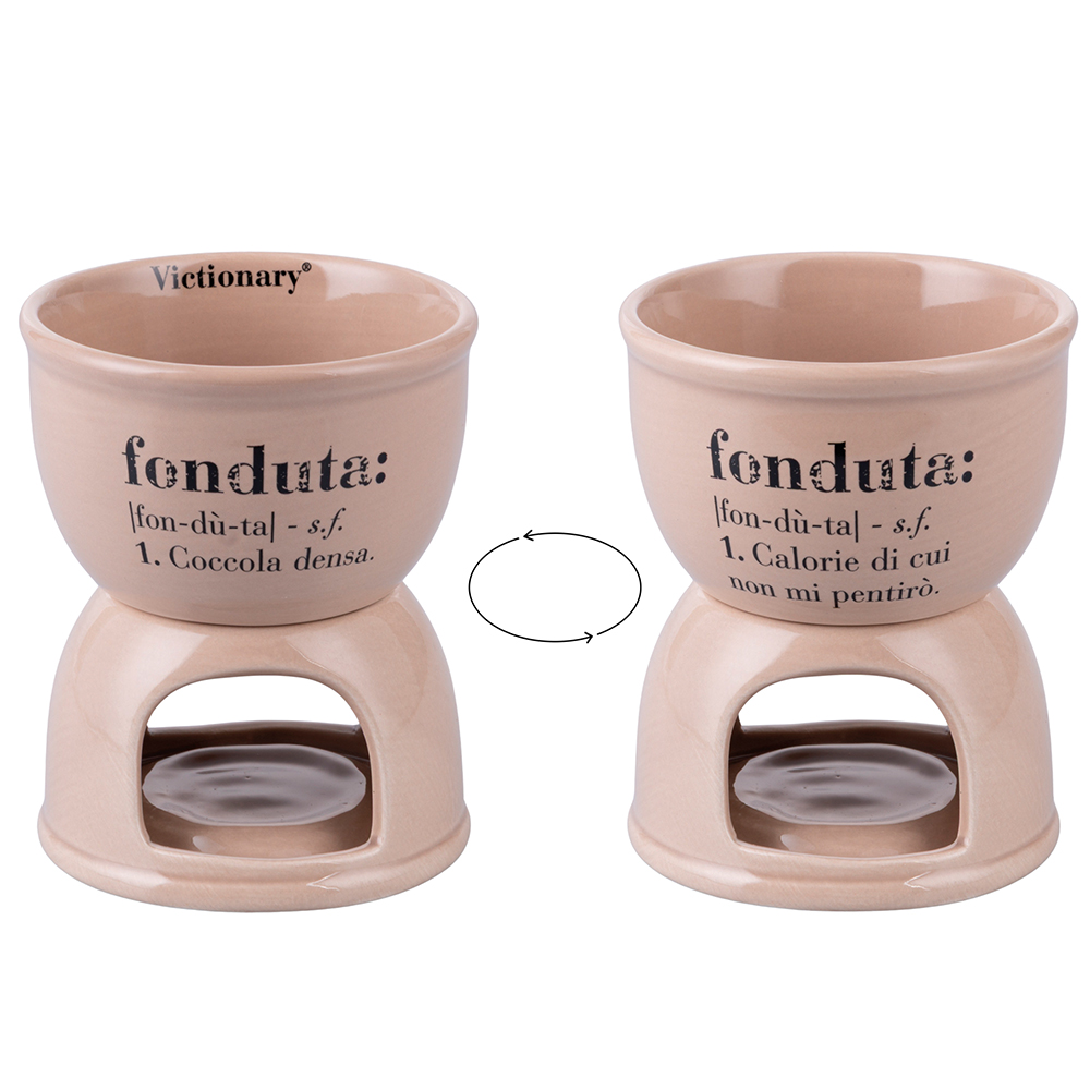 Fonduta in ceramica 230 ml, Victionary