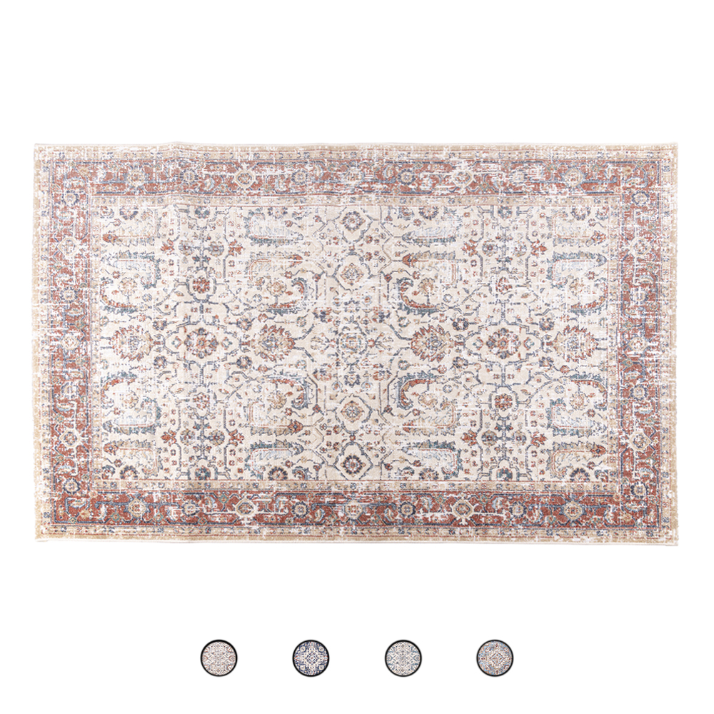 Tappeto orientale rettangolare a pelo corto 120x180 cm, Sibilla