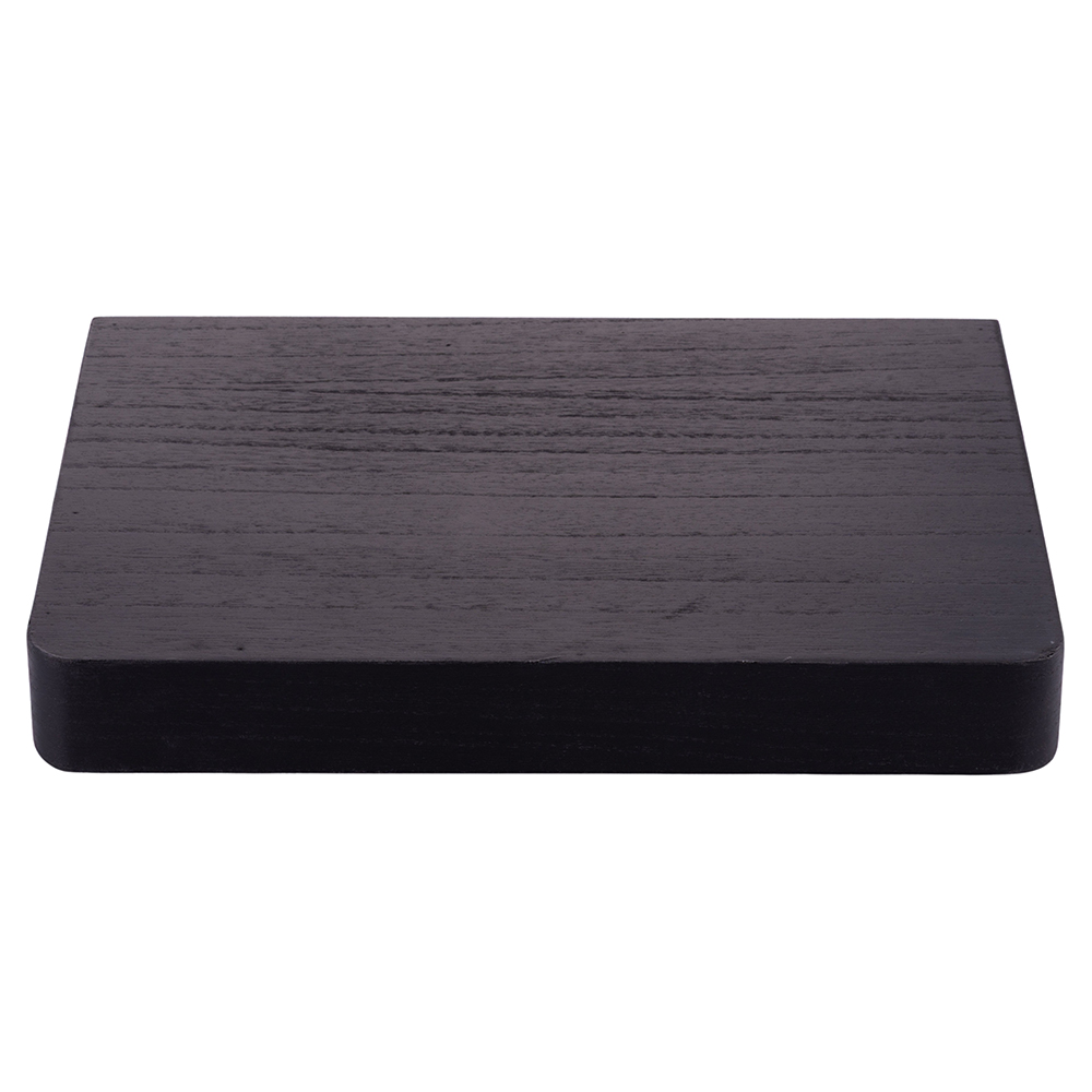 Mensola da muro in legno mdf 30x23x3,8 cm, fissaggio invisibile, Sibilla