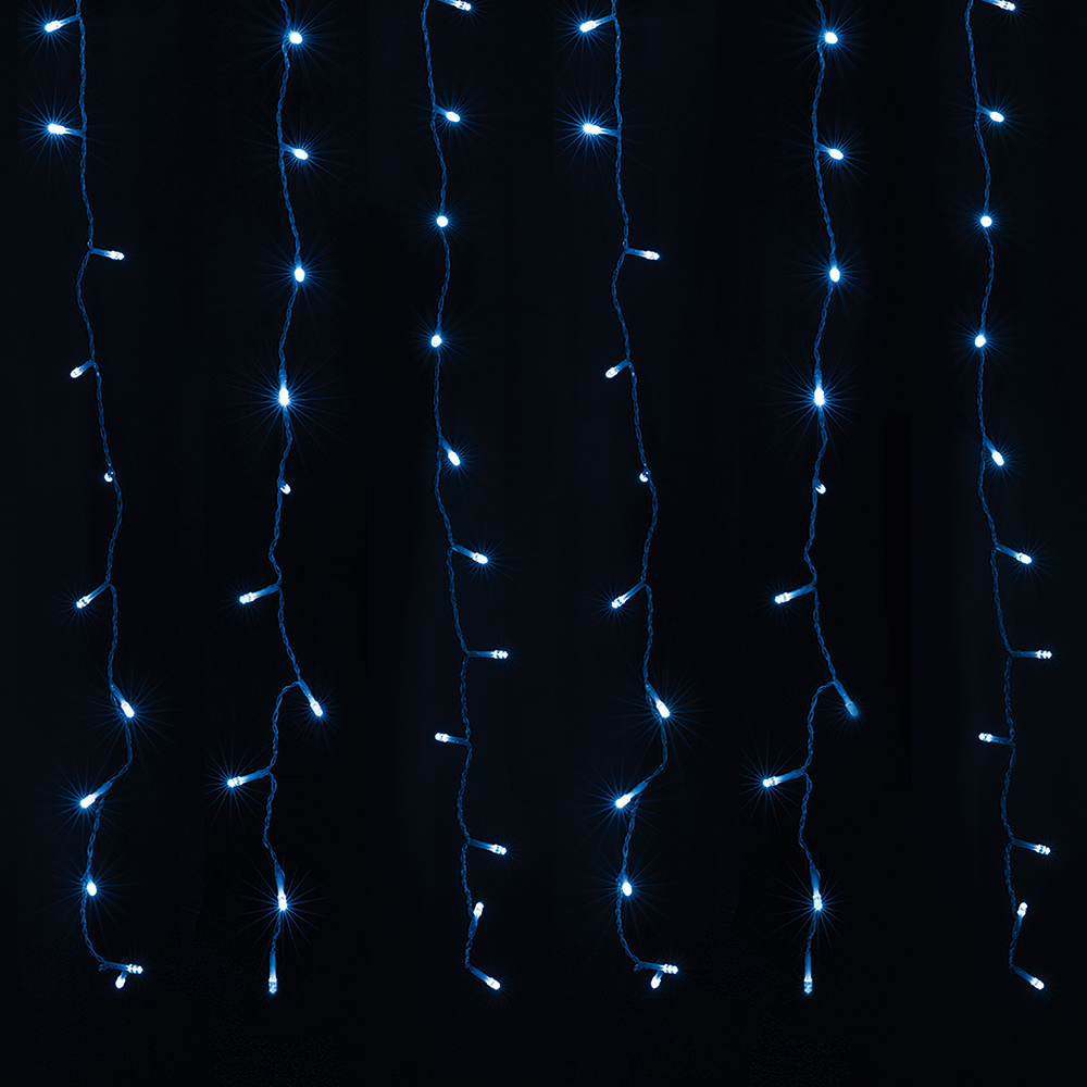 Tenda 300 led blu 360x90 cm, Santa's House