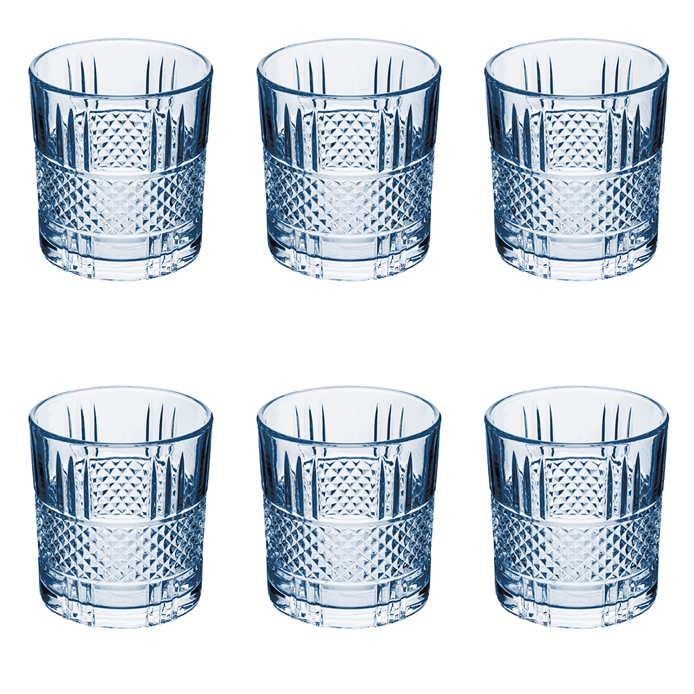 Set 6 bicchieri 340 ml, Dublin Blue Sibilla