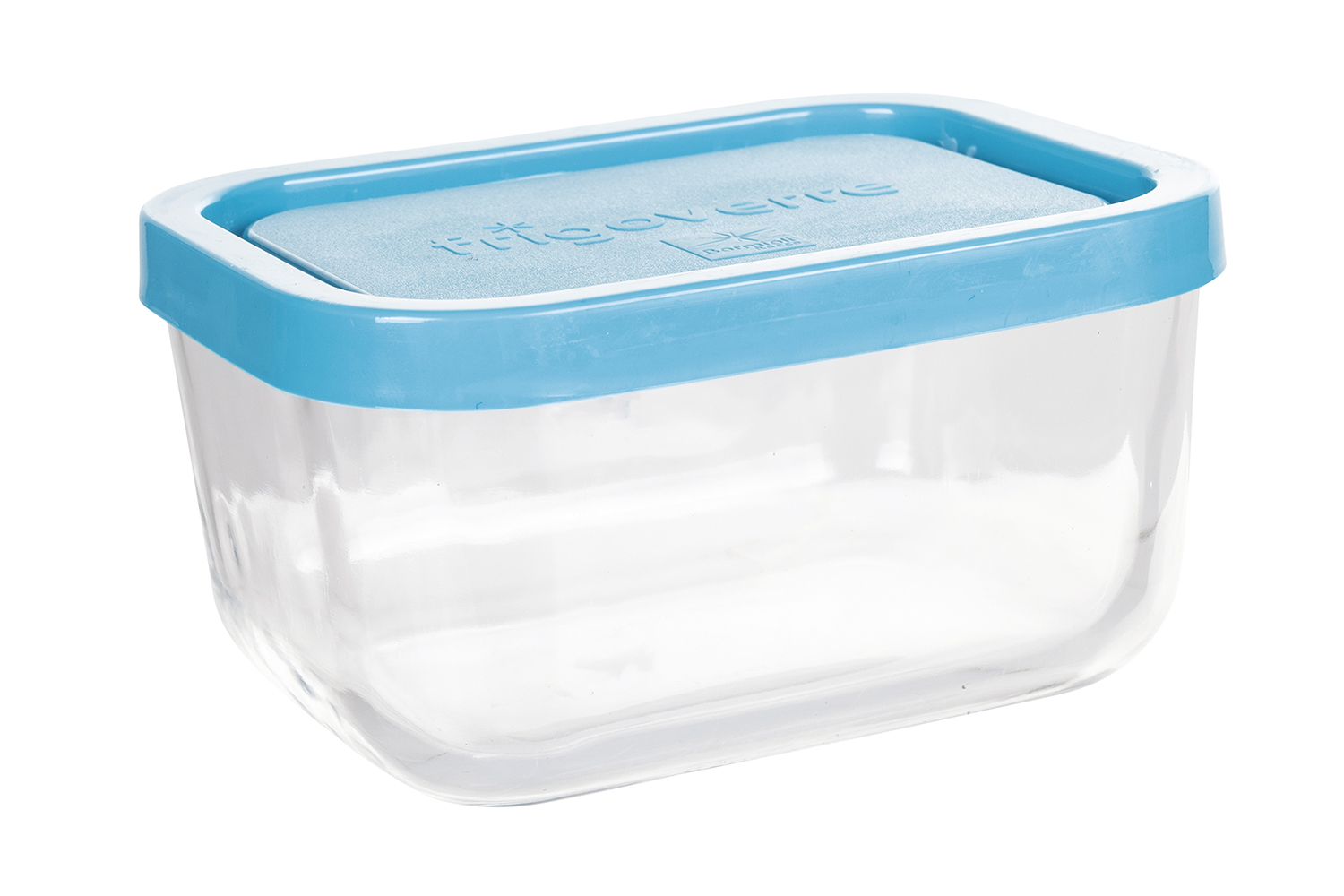 Contenitore rettangolare 13x10 cm in vetro 400 ml, Frigiverre