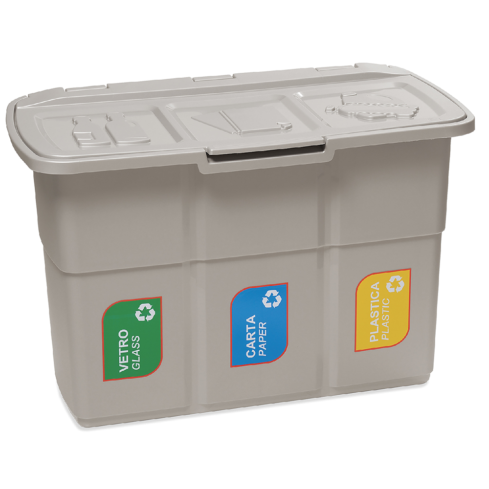 Ecopat Pattumiera raccolta differenziata 75 L