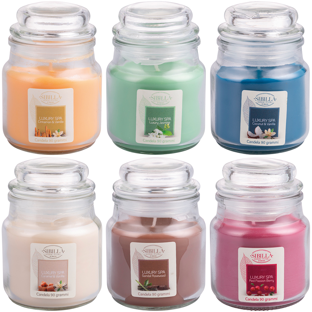 Candela profumata 90 g, Luxury Spa Sibilla