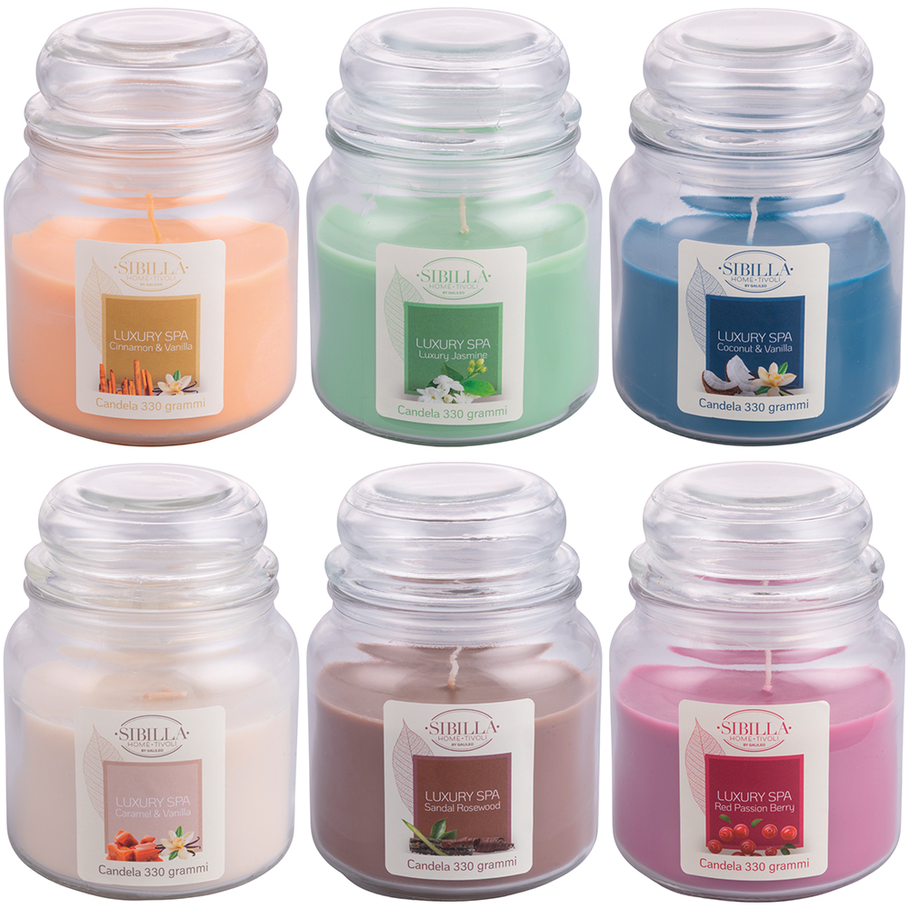 Candela profumata 330 g, Luxury Spa Sibilla