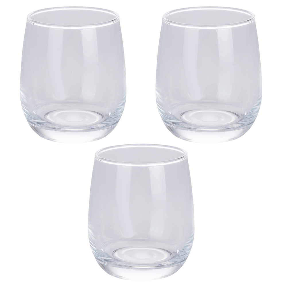 Set 3 bicchieri acqua 350 ml, Evelyn Sibilla