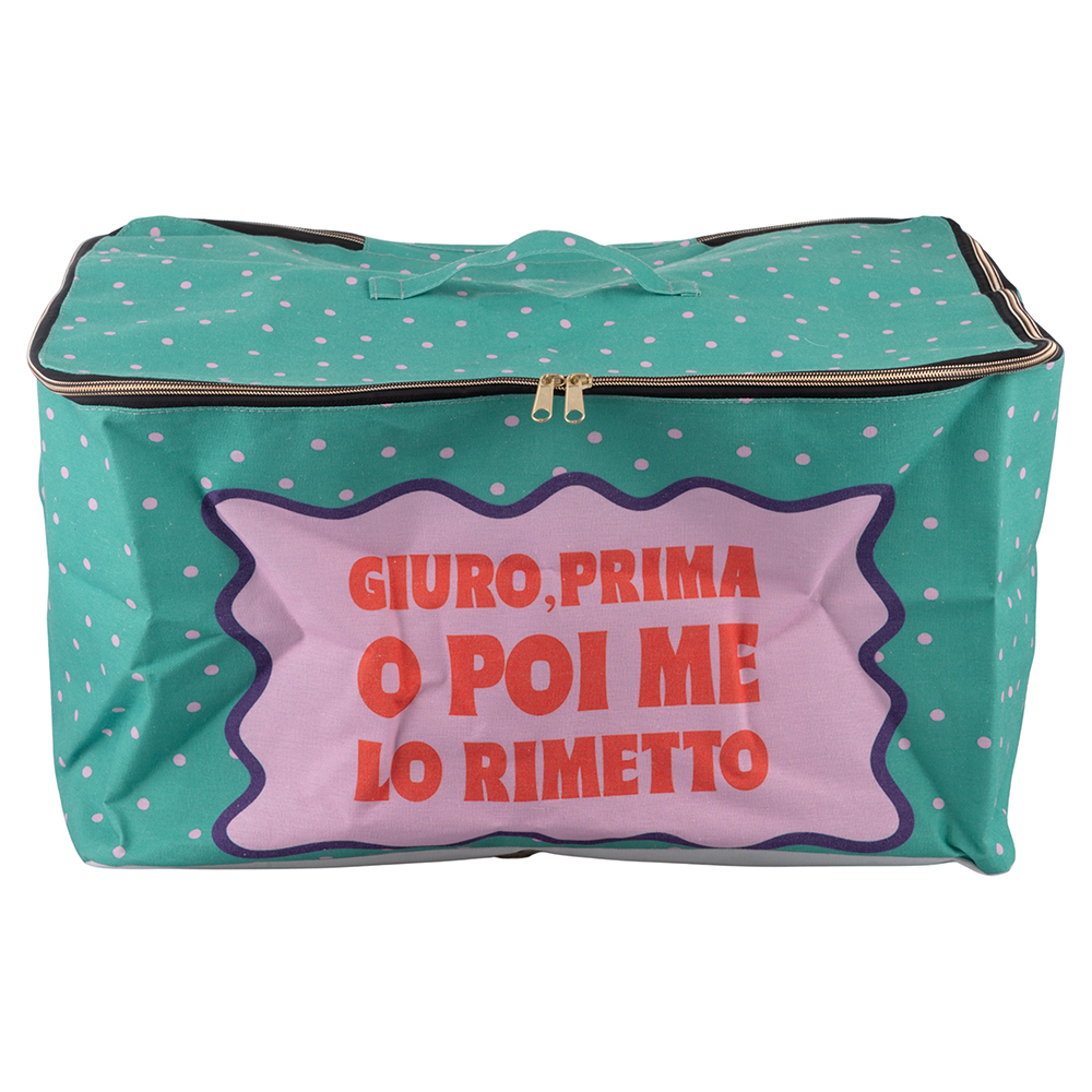 Custodia portatutto, acquamarina, 50x40x27 cm, More Amor