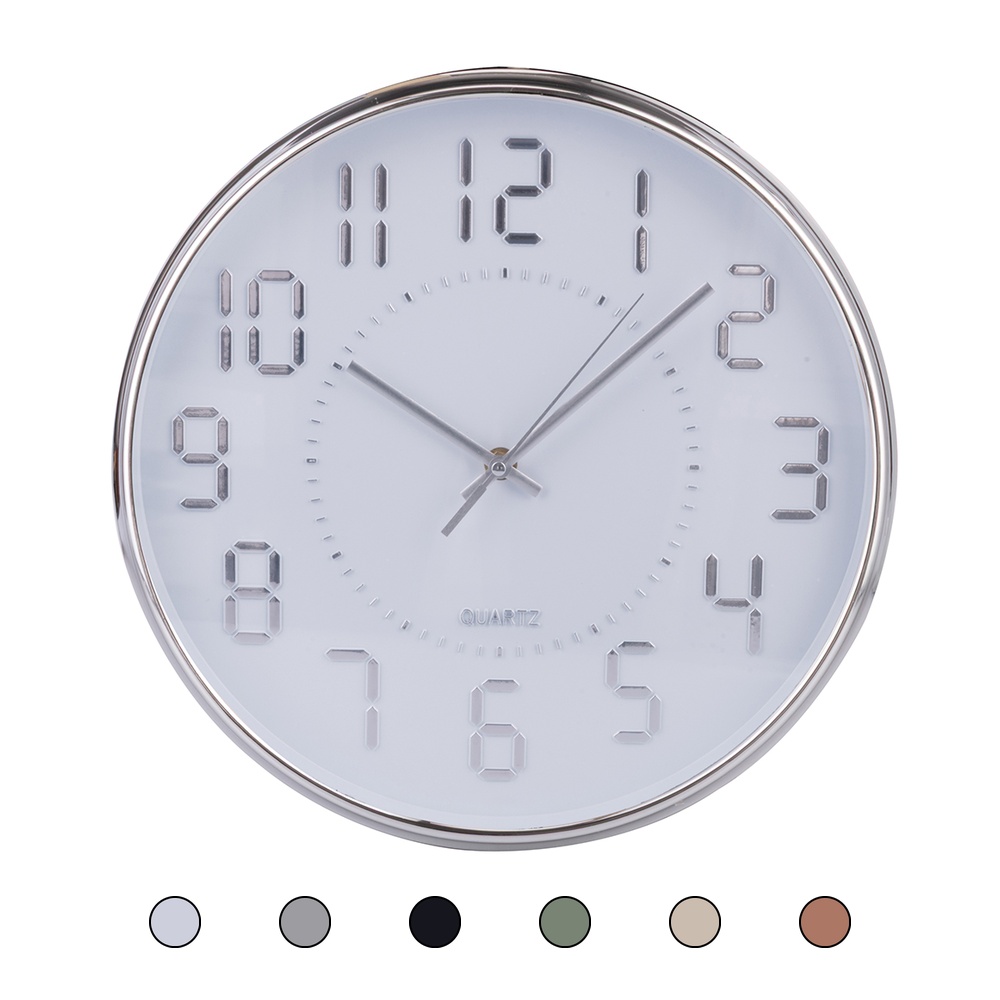 Orologio tondo da muro 33 cm, Sibilla