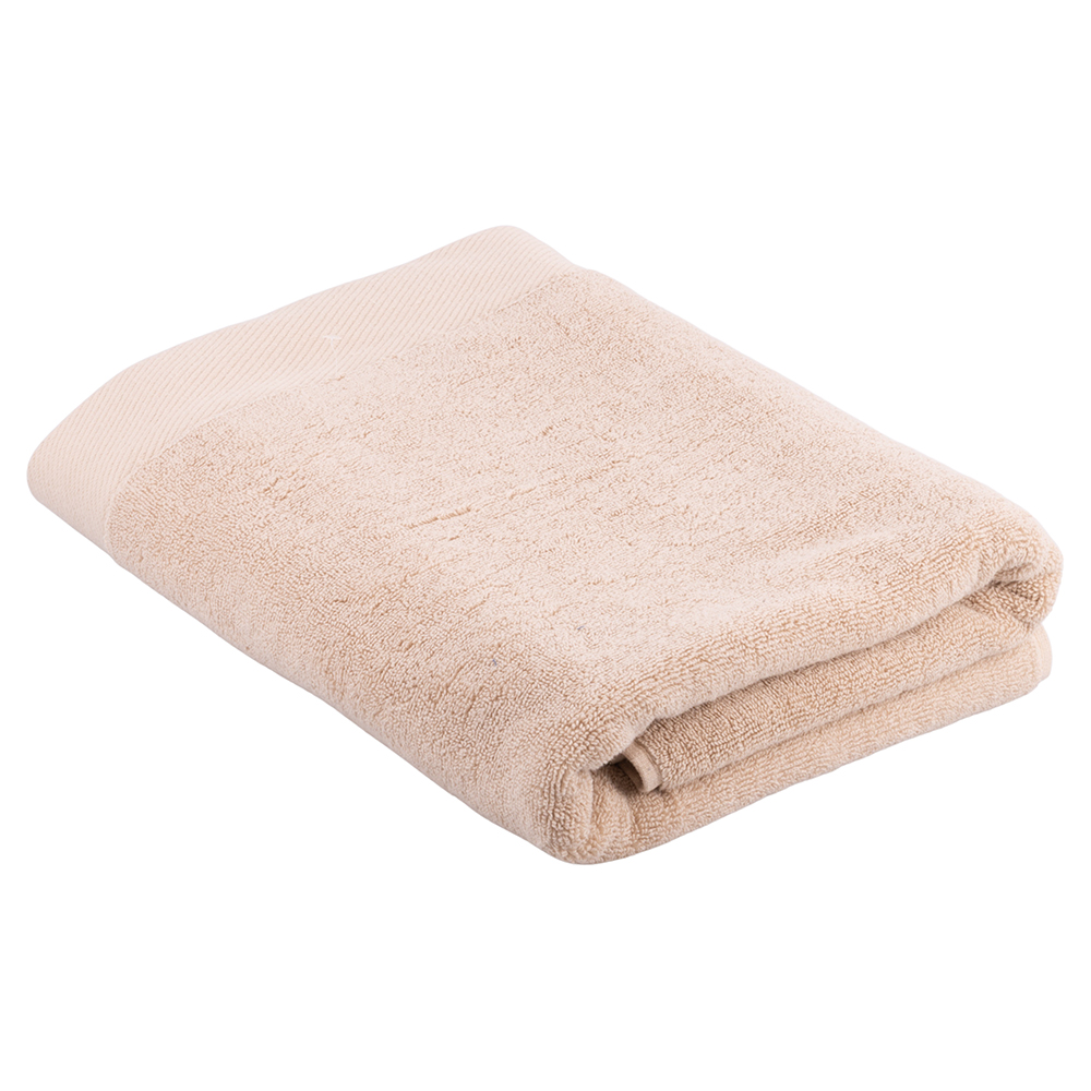 Asciugamano in morbidissimo cotone 80x140 cm, nude, Sibilla