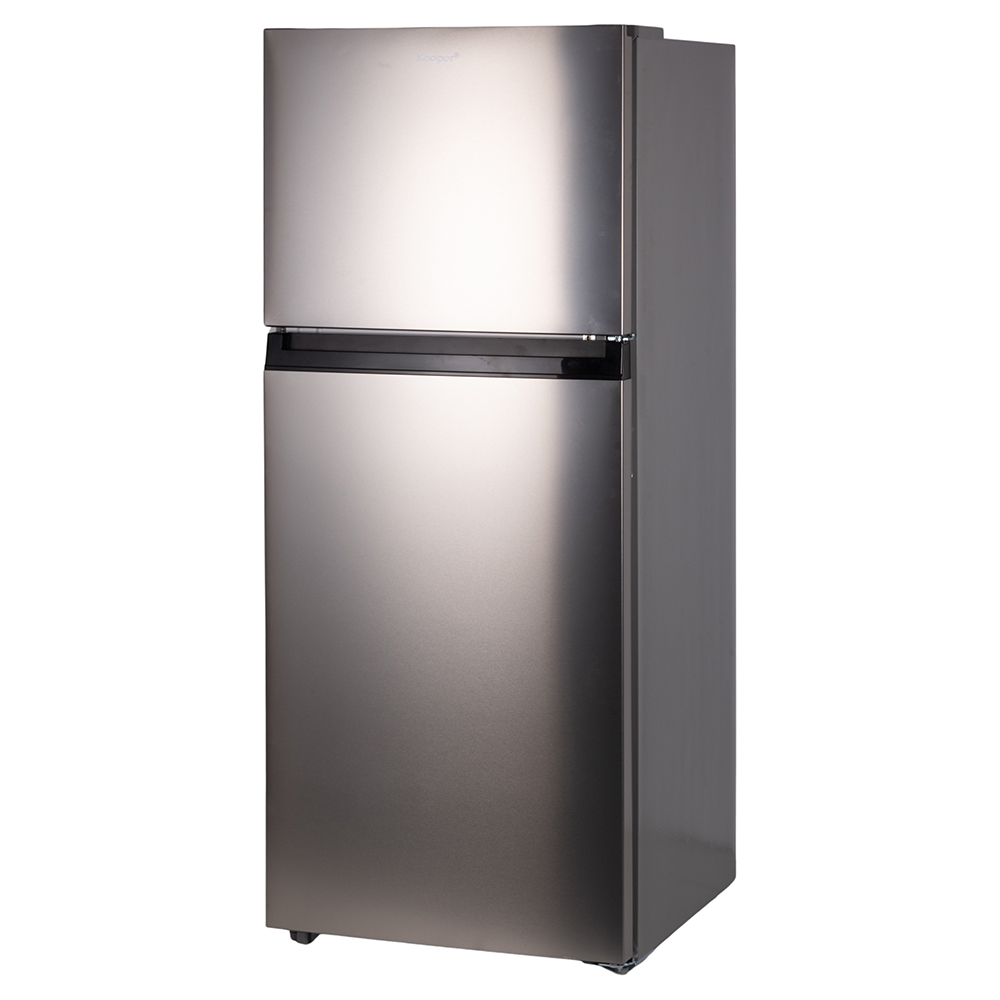 Frigorifero con freezer 413L doppia porta 70x67x172,8 cm, acciaio, Kooper