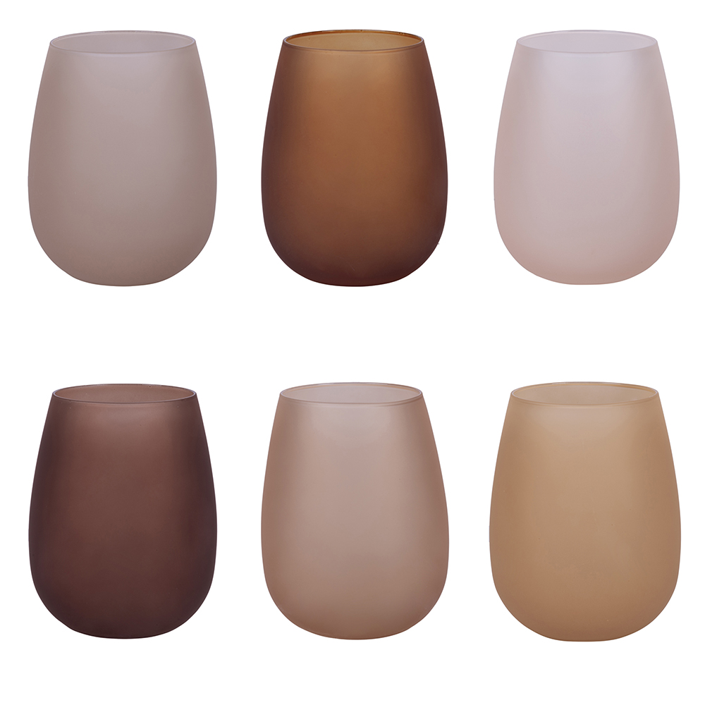 Set 6 bicchieri acqua 600 ml frosted, Happy Hour Chocolate