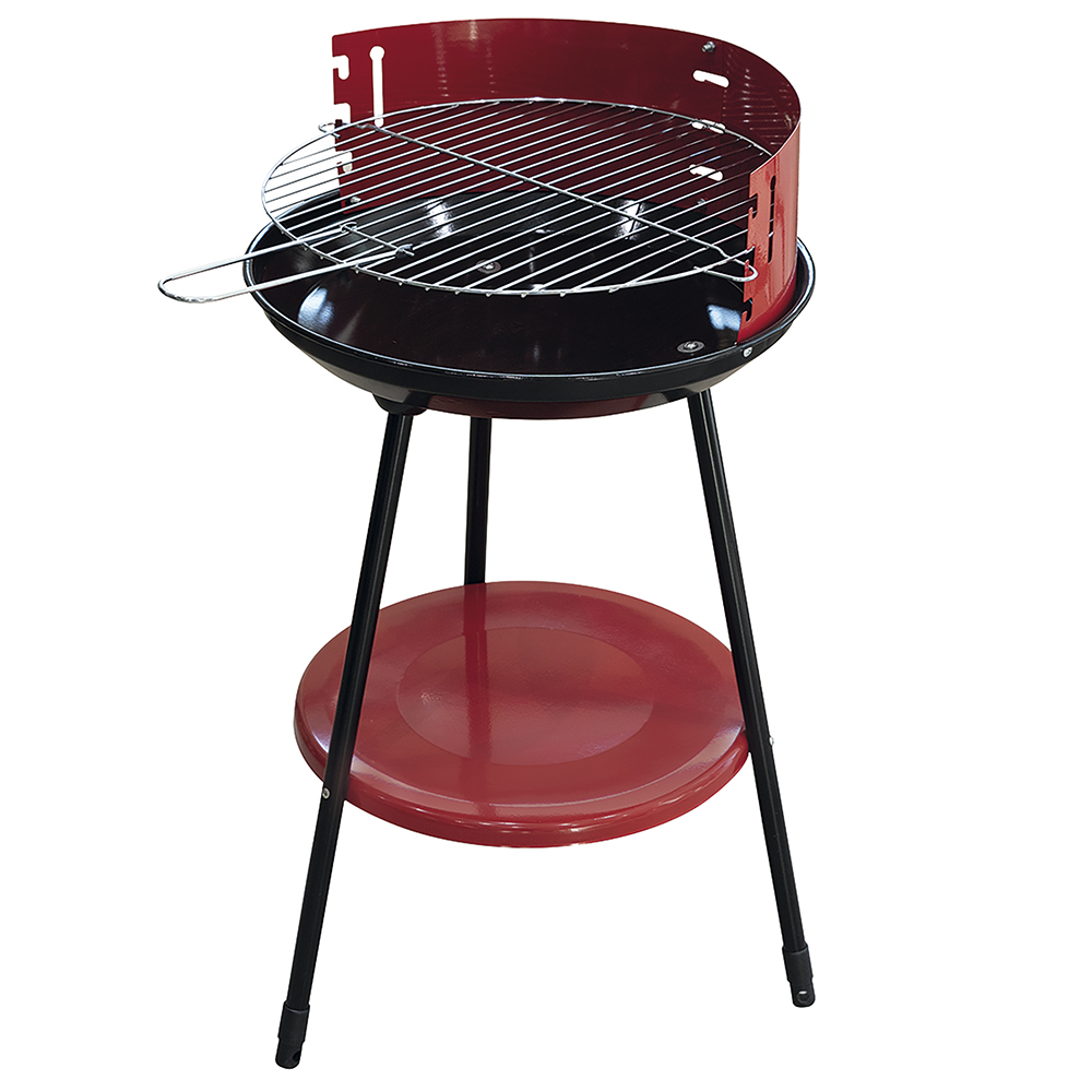 Barbecue rosso tondo Ø42xh.77 cm, BestBQ