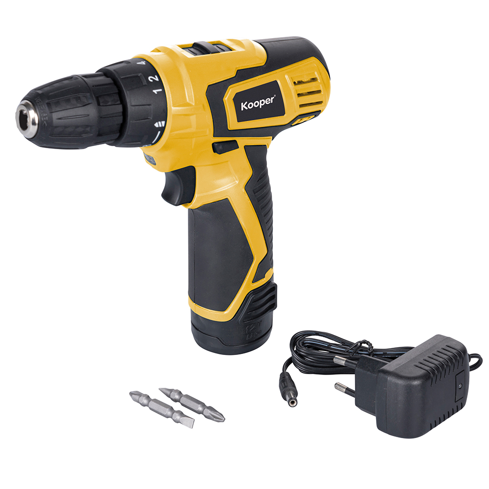 Trapano Avvitatore a Batteria 12V Kooper - Offerta Limitata