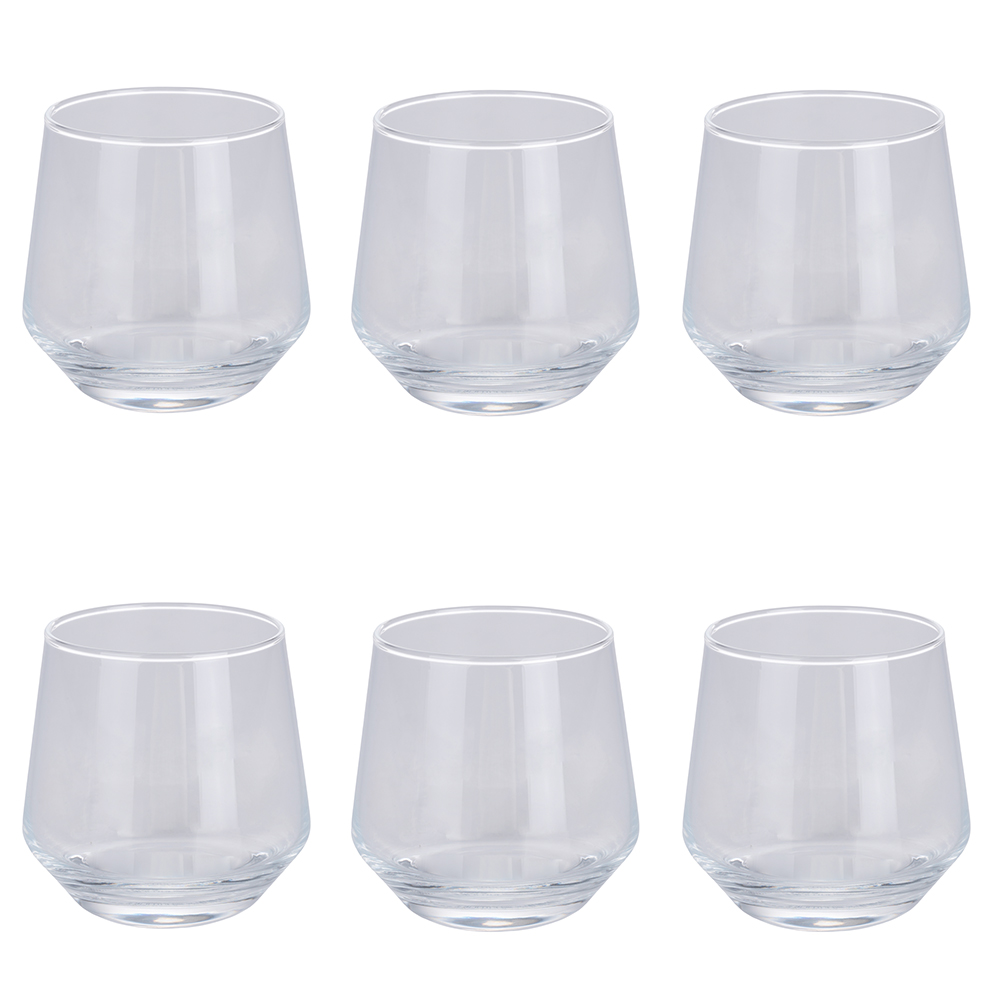 Set 6 bicchieri acqua 370 ml, Zaffiro Sibilla