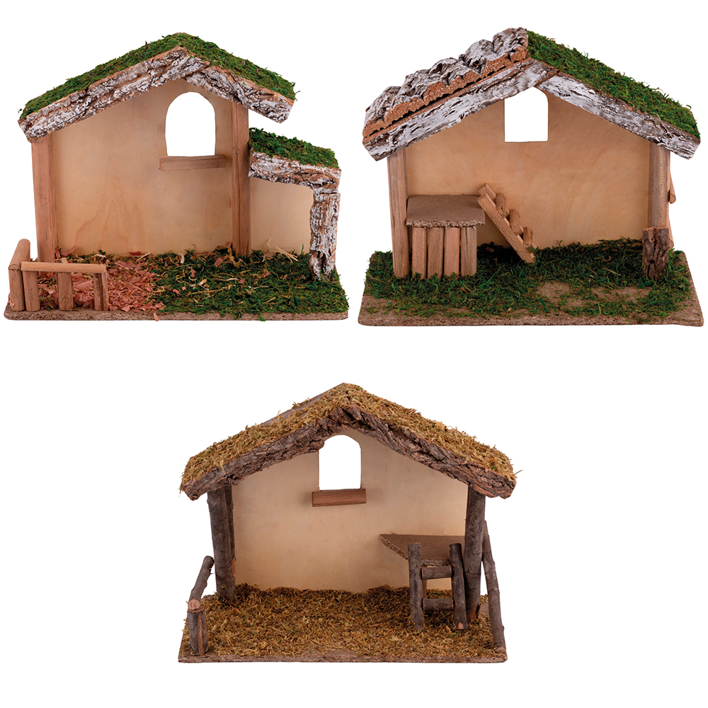 Capanna presepe 30x15x23 cm, Santa's House