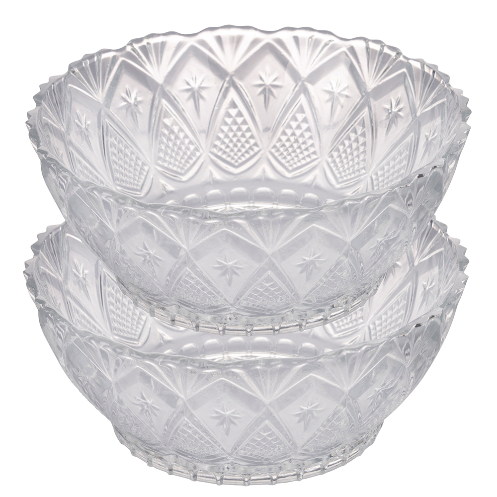 Set 2 ciotole in vetro, Sfiziose Sibilla