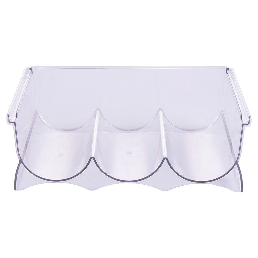 Portabottiglie da frigo 29,4x20,6x10 cm 3 vani, Sìordine