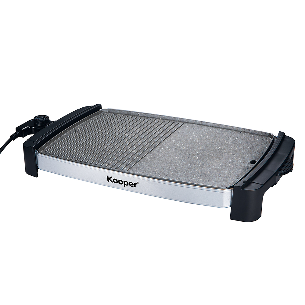 Piastra elettrica doppia superficie 1900W, Dome-Steak