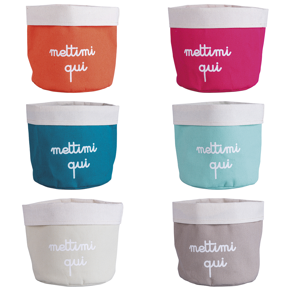 Cestino multiuso in tessuto, Motivy e Pensieriny Sibilla