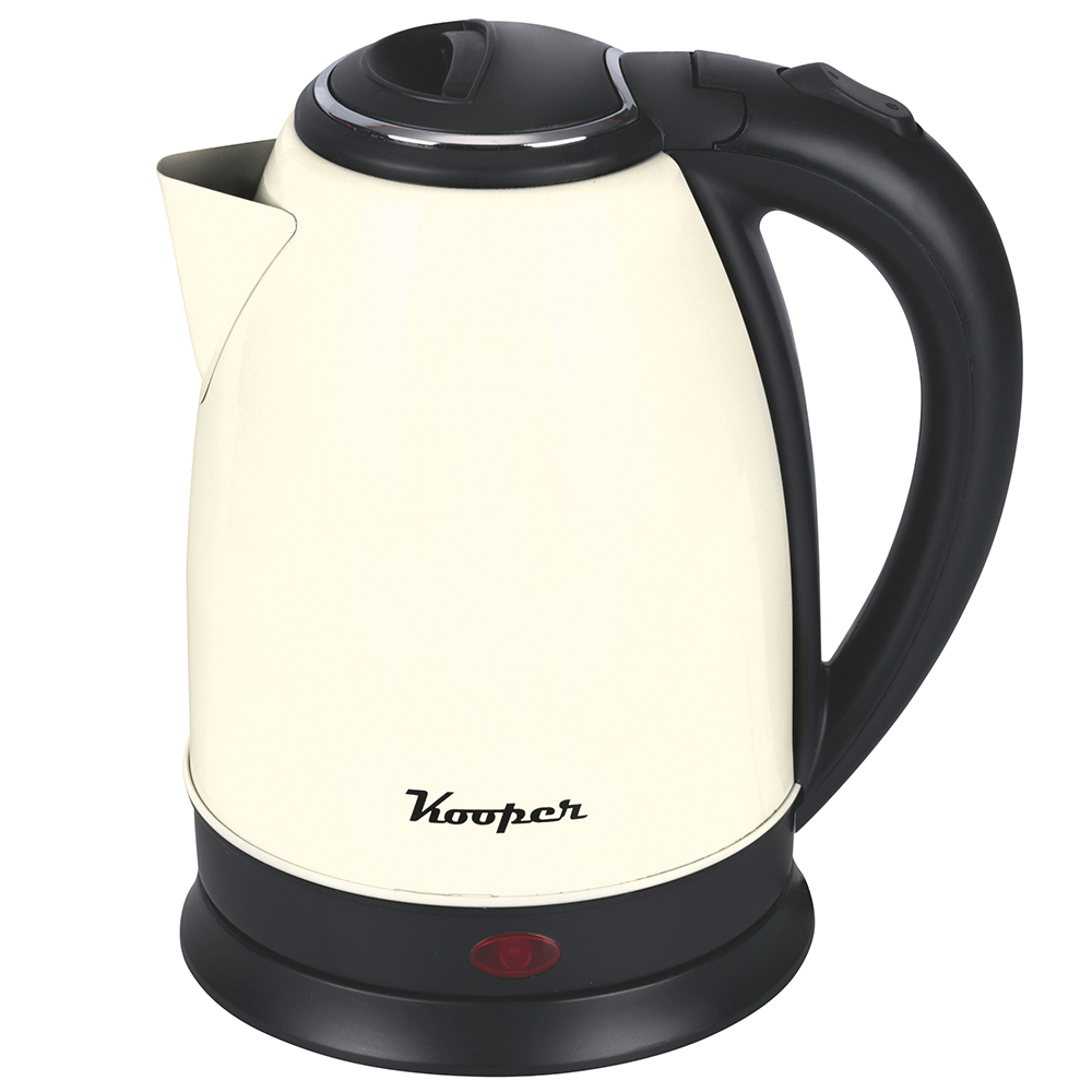 Bollitore elettrico 1,8 L, avorio, Kooper