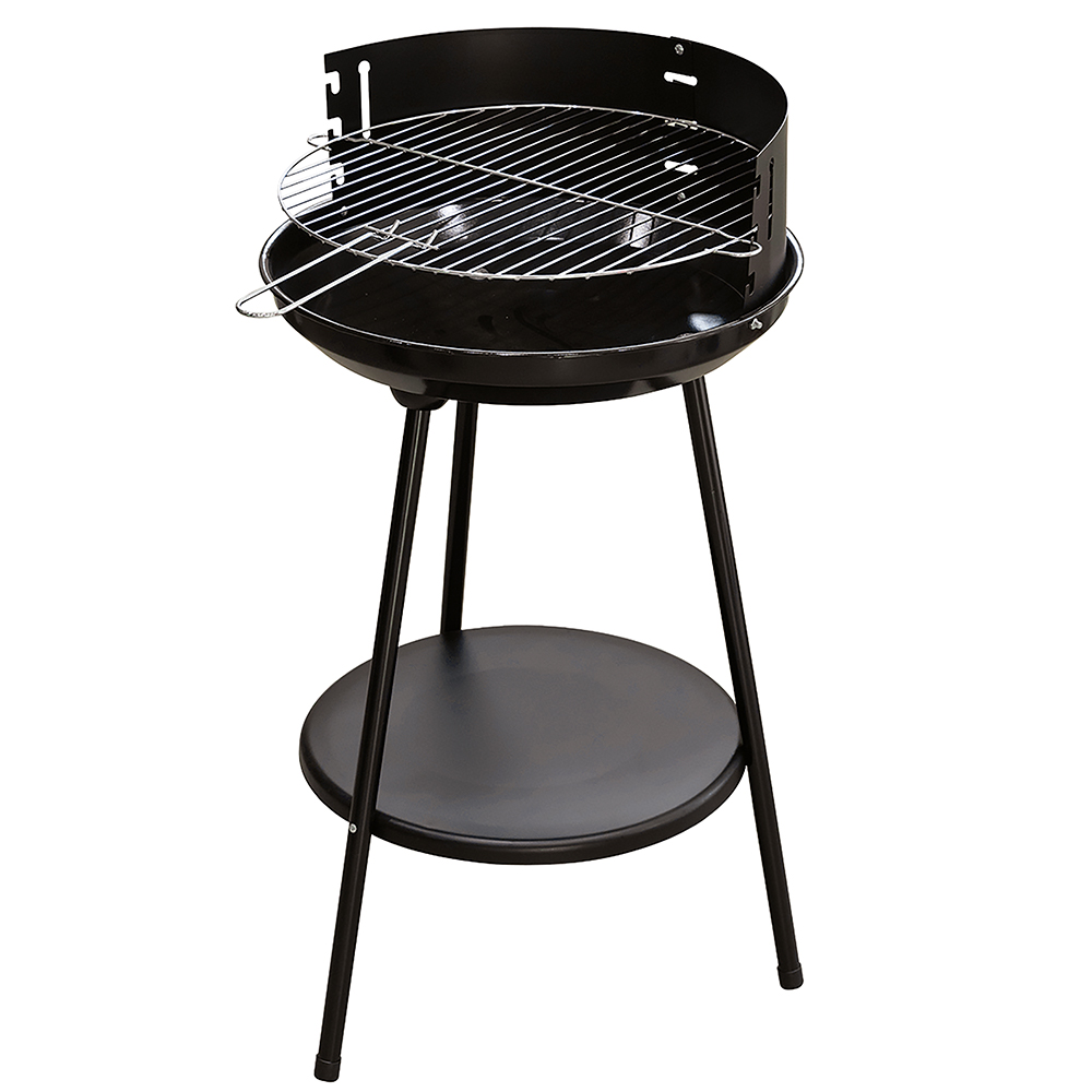 Barbecue nero tondo 42xh.77 cm, BestBQ