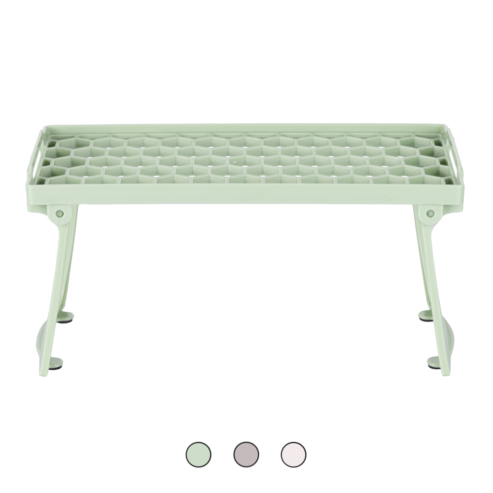 Divisorio per scaffale 30x14 cm impilabile e pieghevole