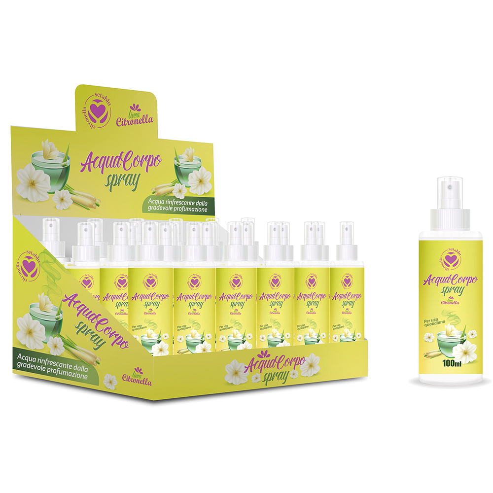 <p>Spray alla citronella 100 ml, Setablu</p>