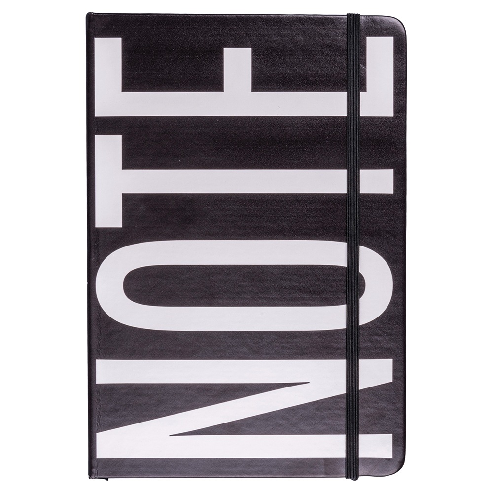 Taccuino Note, copertina rigida, nero, Bigismore