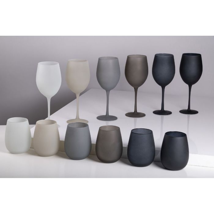 Gilde Set di 2 bicchieri Wobbly 200ml Happy Hour (0.20 l, 2 x