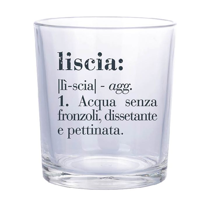6 bicchieri da acqua, decorati con elementi di fauna e flora