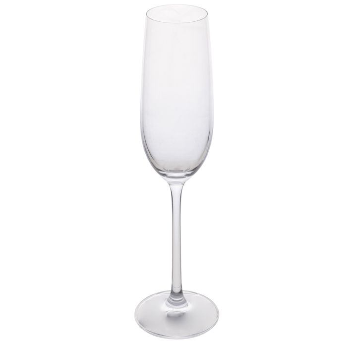 Sicignano Calice Flute Emperador 21.5 Cl – Set Da 18 Pezzi, Vetro Trasparente, Altezza 21 Cm, Lavabile In Lavastoviglie