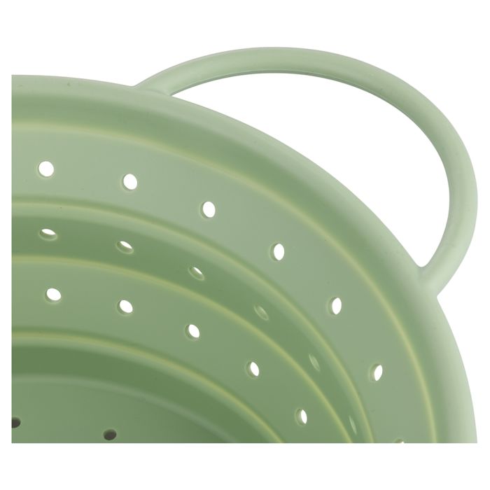Set Di Scolapasta Pieghevoli In Silicone - 3 Pezzi Per Cucina E Campeggio - Salvaspazio
