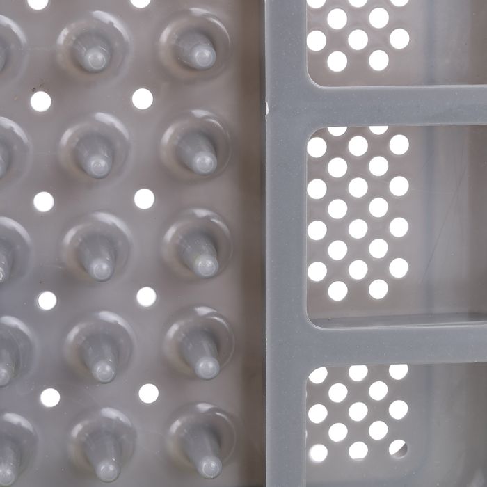 Scolapiatti pieghevole in acciaio inox, scolapiatti da cucina, scolapiatti con vassoio antigoccia, per piatti, ciotole, tazze per piano di lavoro