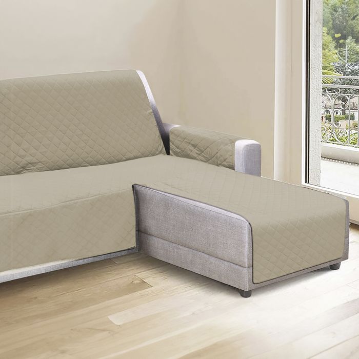 Copridivano Trendy 240 cm con penisola reversibile bordeaux | Leroy Merlin