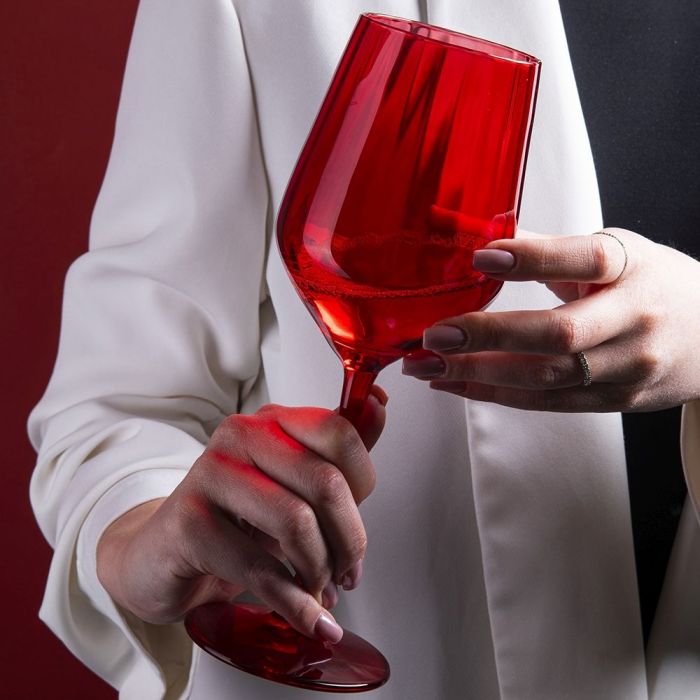 Calice vino rosso a bulbo in cristallo Experience 6 pz