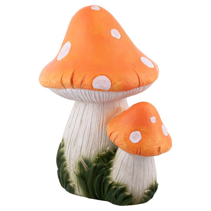 4 Pcs Fungo in Ceramica Ornamenti Per Prato Decorazione Di