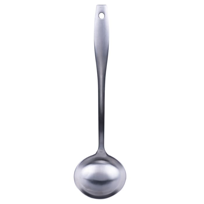 METRO Professional Mestolo In Acciaio Inox 18/8 Diametro 7 Cm, Capacità 0,08 L, Con Gancio Per Appenderlo, Ideale Per Cucine Professionali E Domestiche