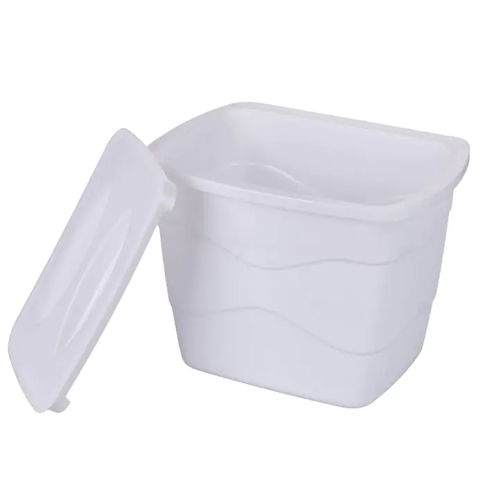 SENENQU Pattumiera Sospesa da Cucina 7L con Coperchio