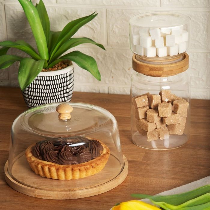 Tuuters Set Da 4 Imbuti In Vetro Borosilicato, Made In Germany, Resistenti Al Calore, 35-100 Mm, Per Cucina E Laboratorio