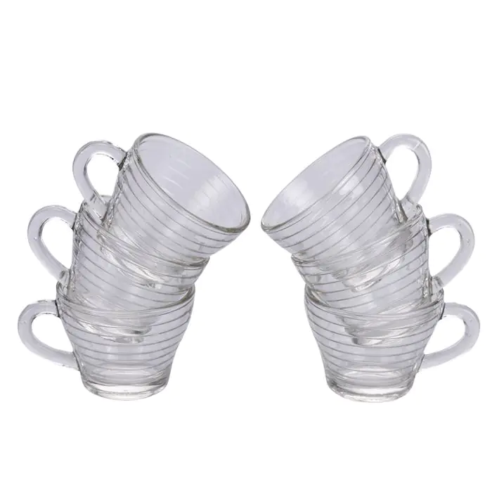 Tazzine da Caffe Set 6 Trasparente Belle Epoque | Guzzini | : tazzine