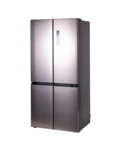 Frigorifero 4 porte con freezer 610 L acciaio