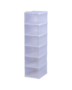 Scarpiera 6 scomparti modulabile 25