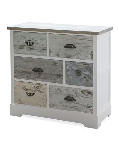 Mobiletto in legno 6 cassetti